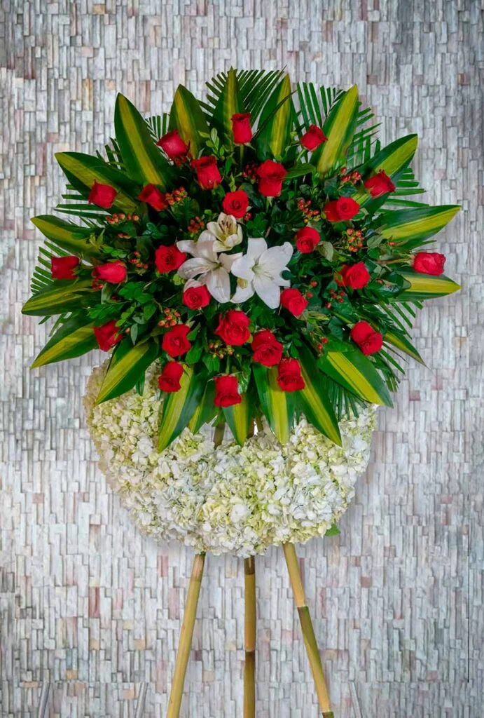 Corona Media Luna Atelier de Flores